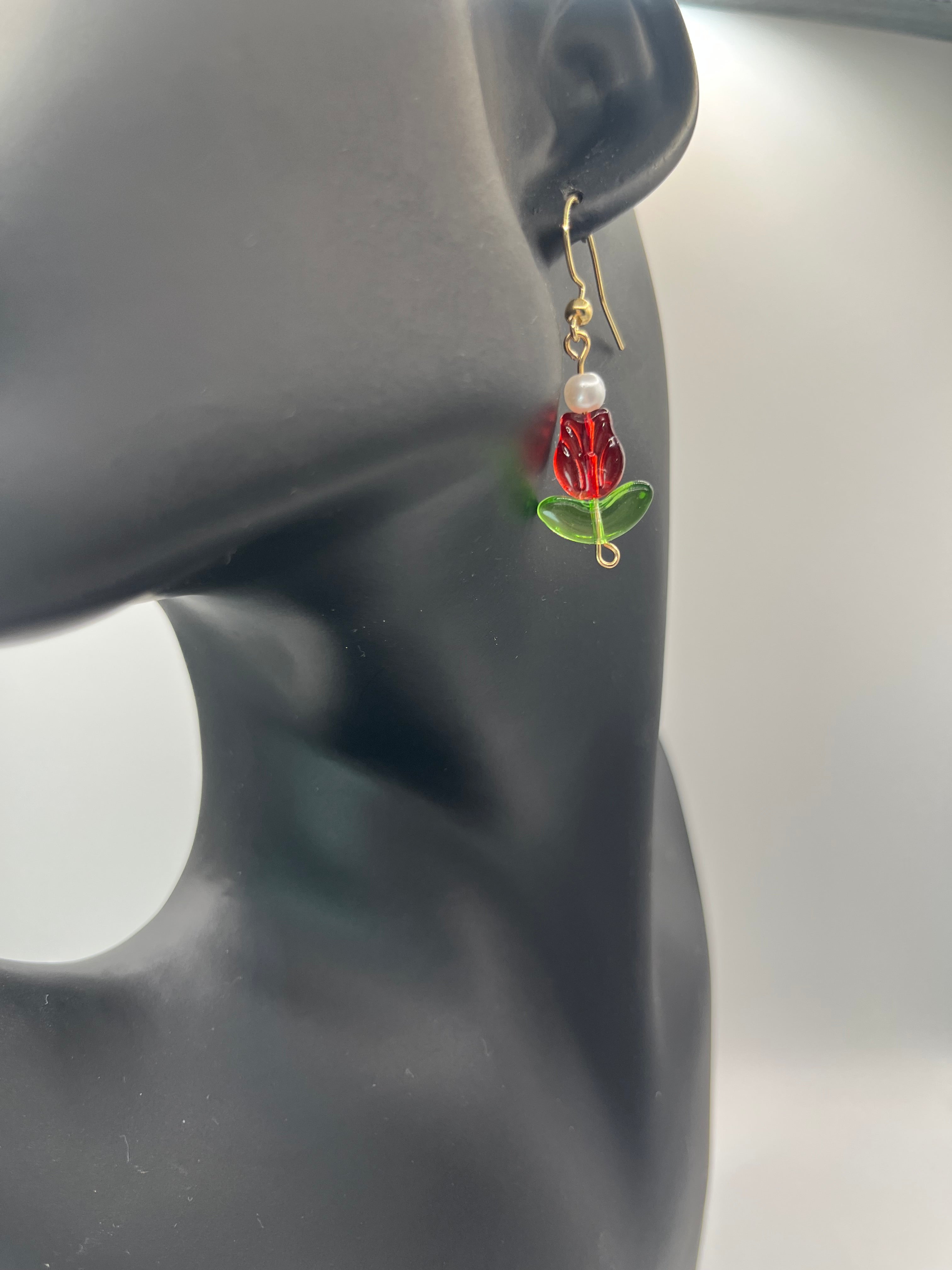 Rose Earrings