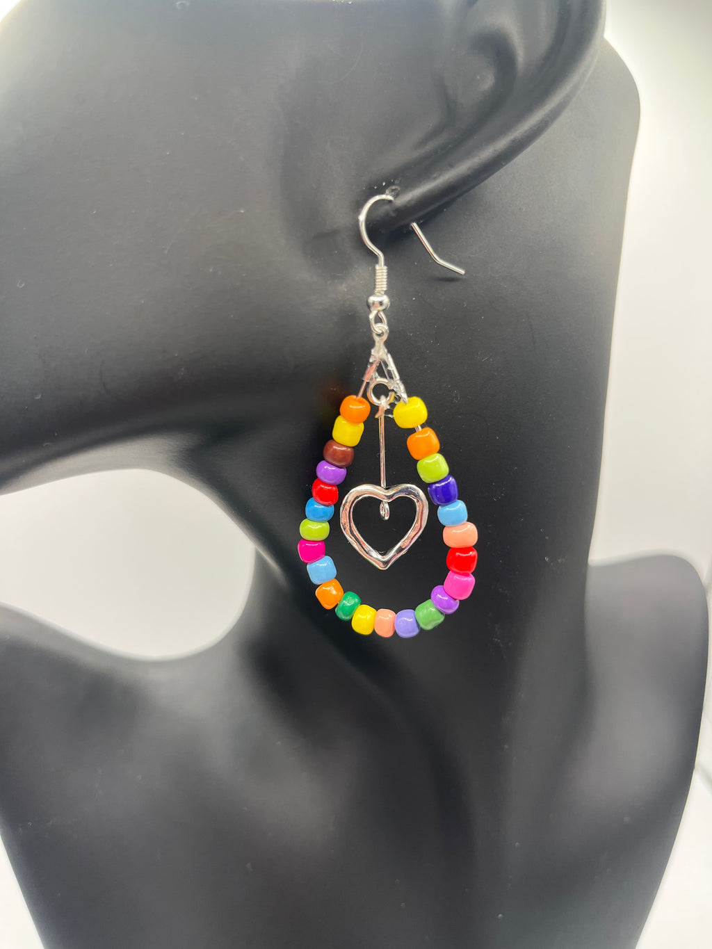 Beaded Teardrop earrings