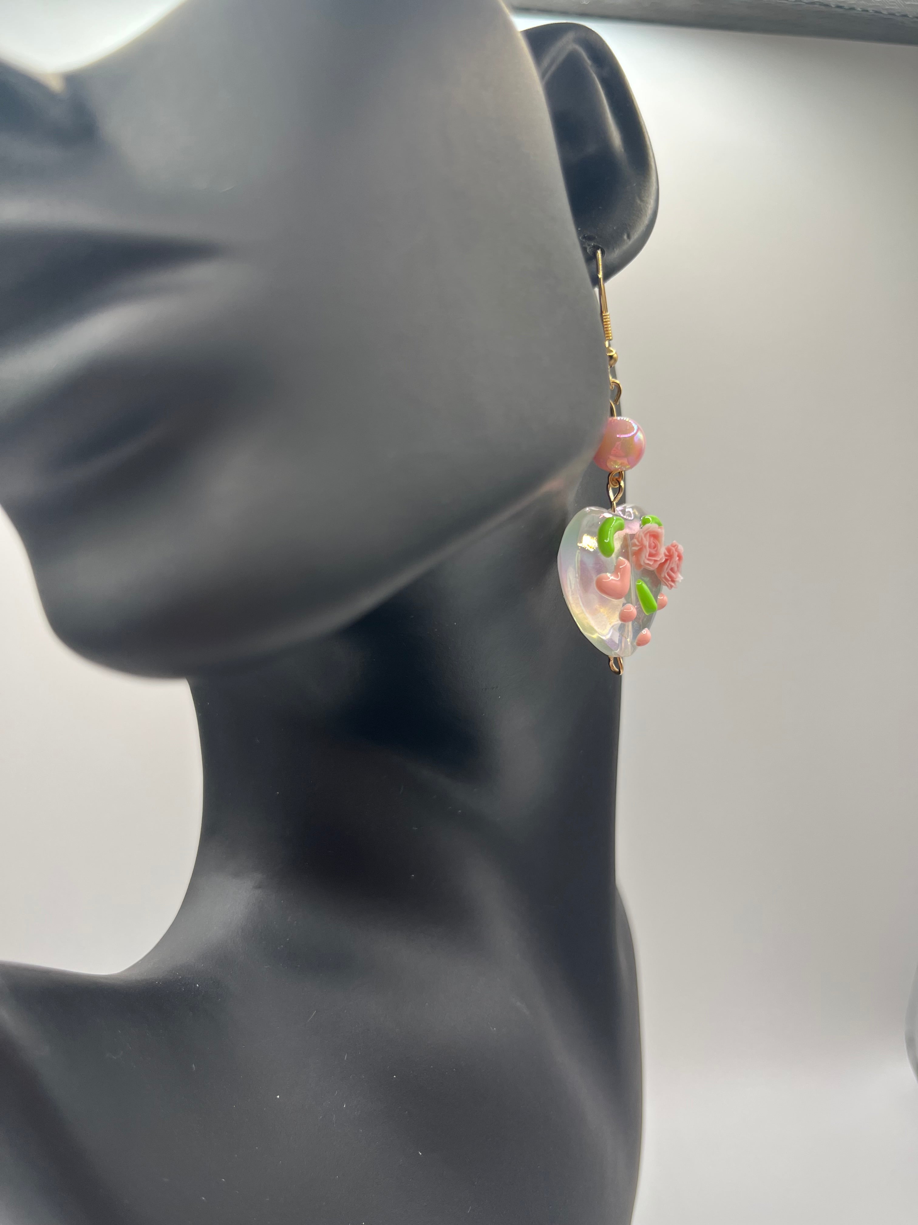 Spring Heart Earrings