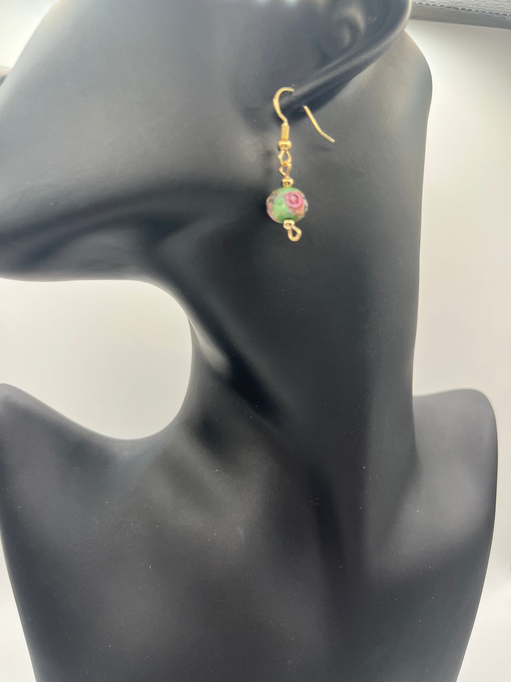 Green Rose Bracelet Set