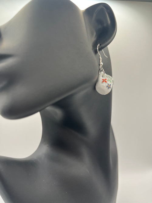 Ceramic pot Earrings